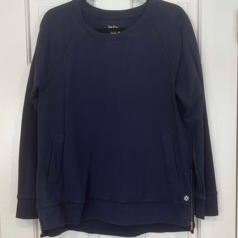 Lilly Pulitzer Navy Pullover